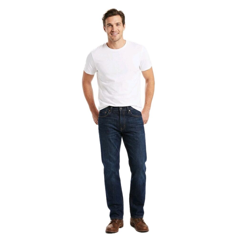 Levis 514 Jeans Mens 30x30 Blue Regular Straight Dark Wash EUC